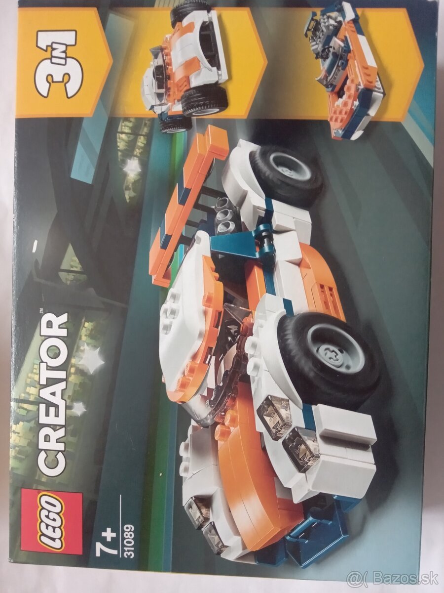 LEGO Creator 31089 Oranžové pretekárske auto