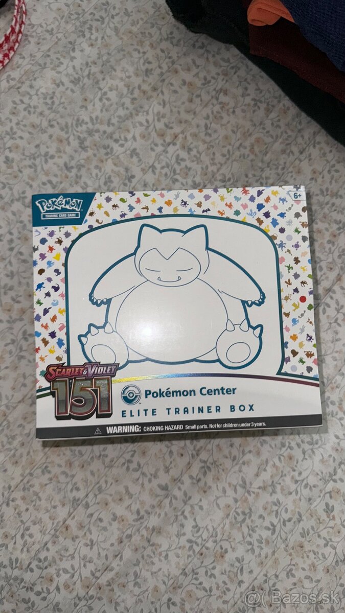 Pokémon TGC: 151 Elite Trainer Box Pokémon Center exc.