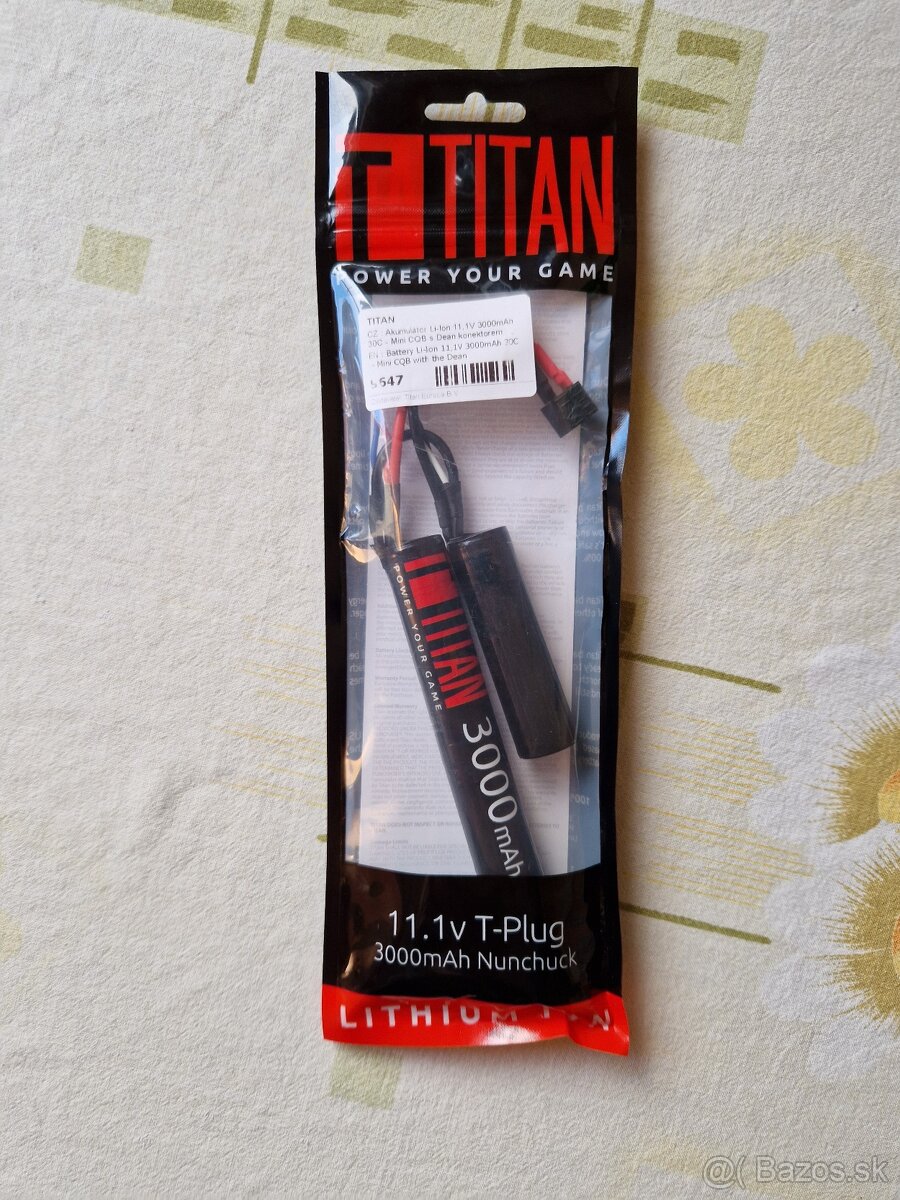 Titan 11,1 v Líthium