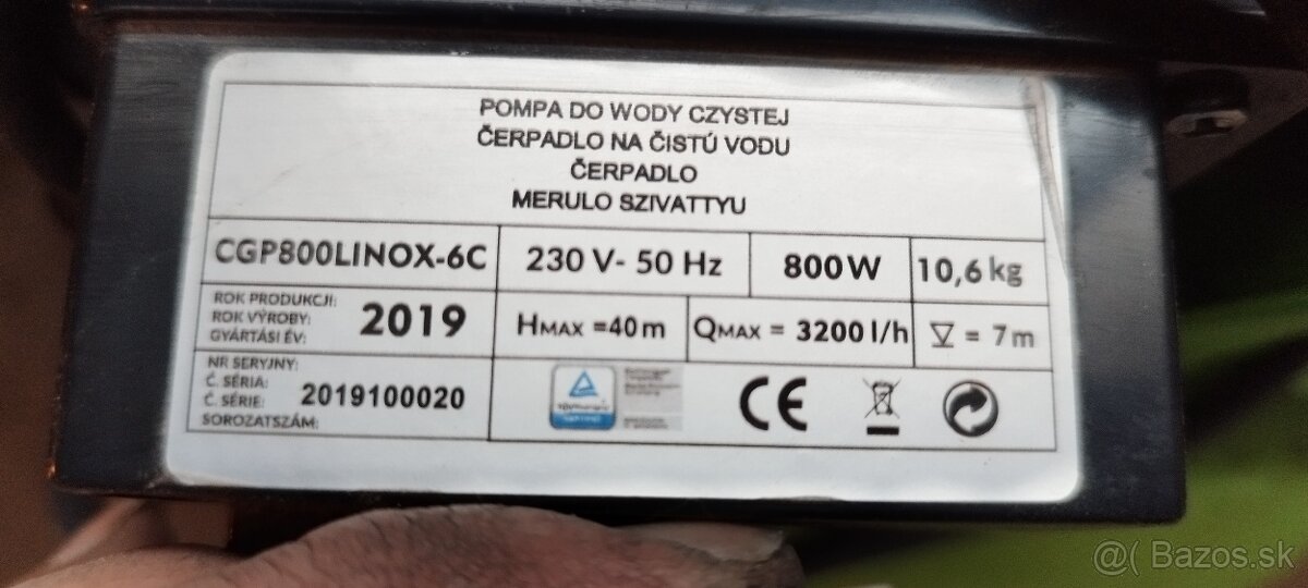 Predám vodarnicku