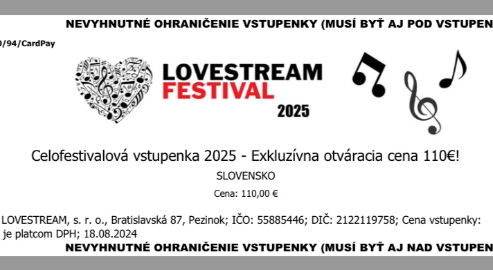 Lovestream 2025