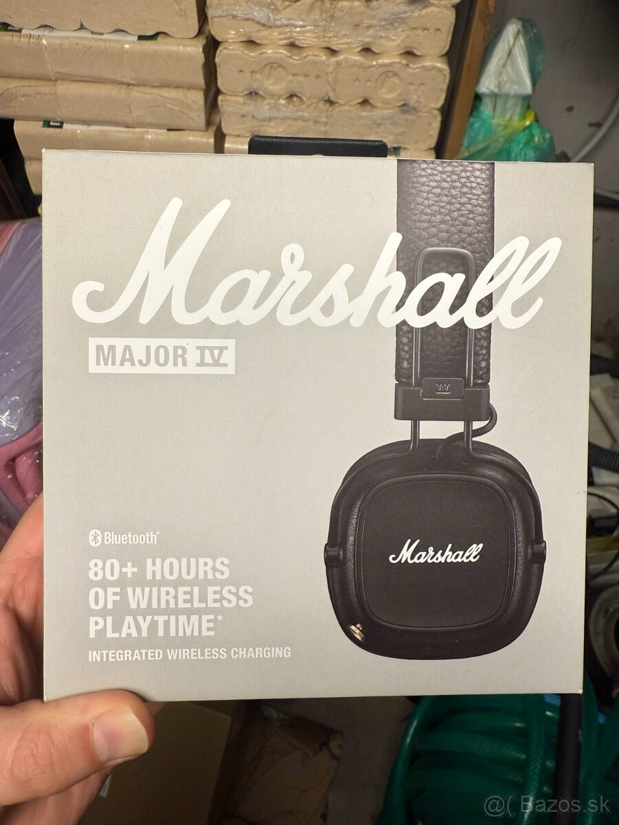 Marshall Major IV čierne