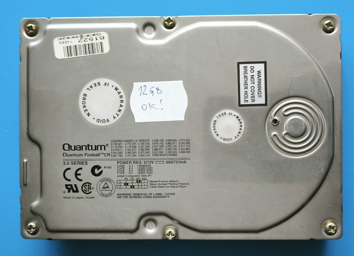 Quantum Fireball 13 GB