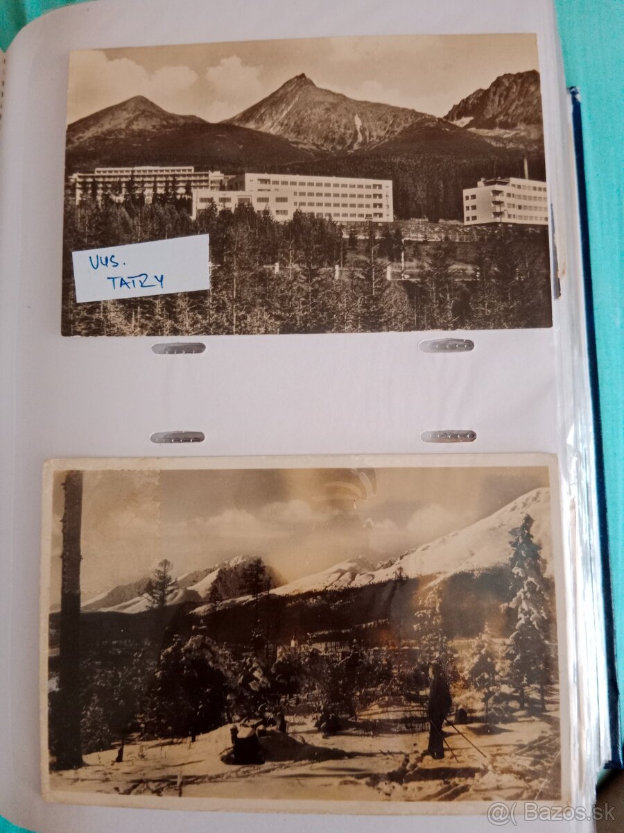 predám pohľadnice Vysoké Tatry MF, VF