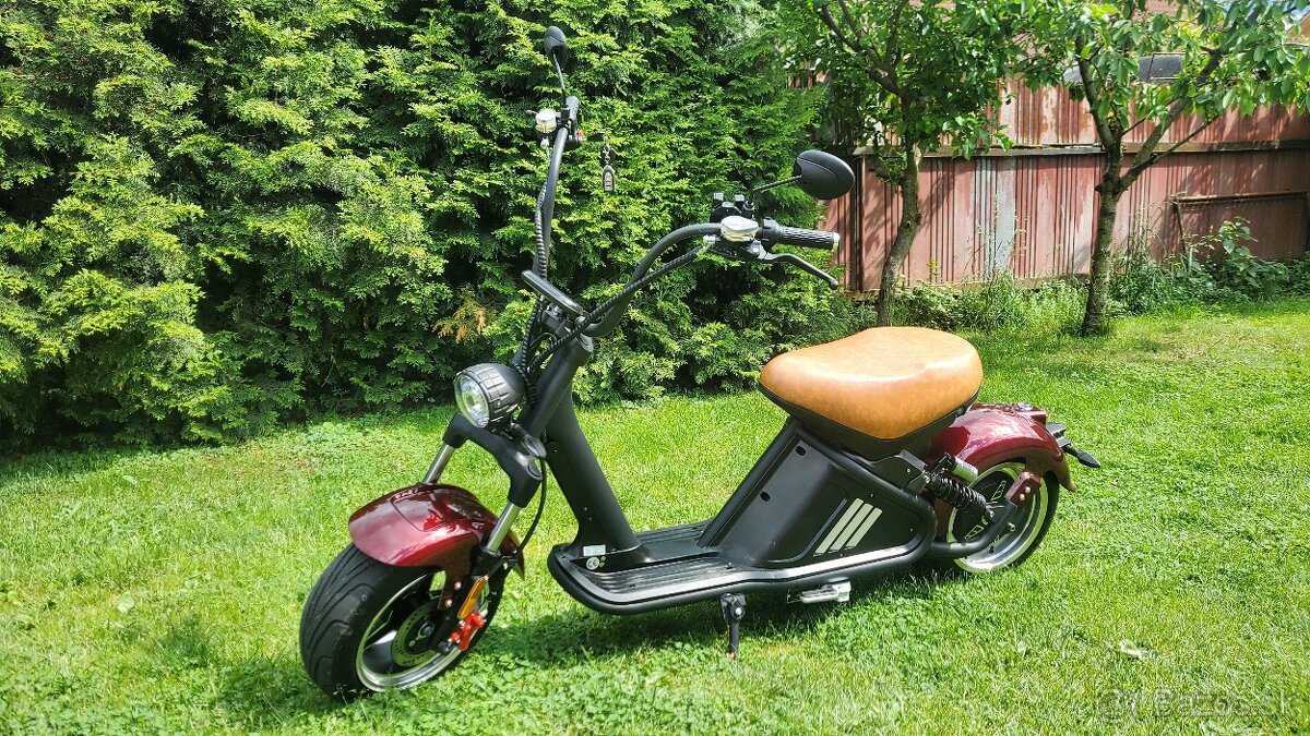 Elektricka Harley kolobežka