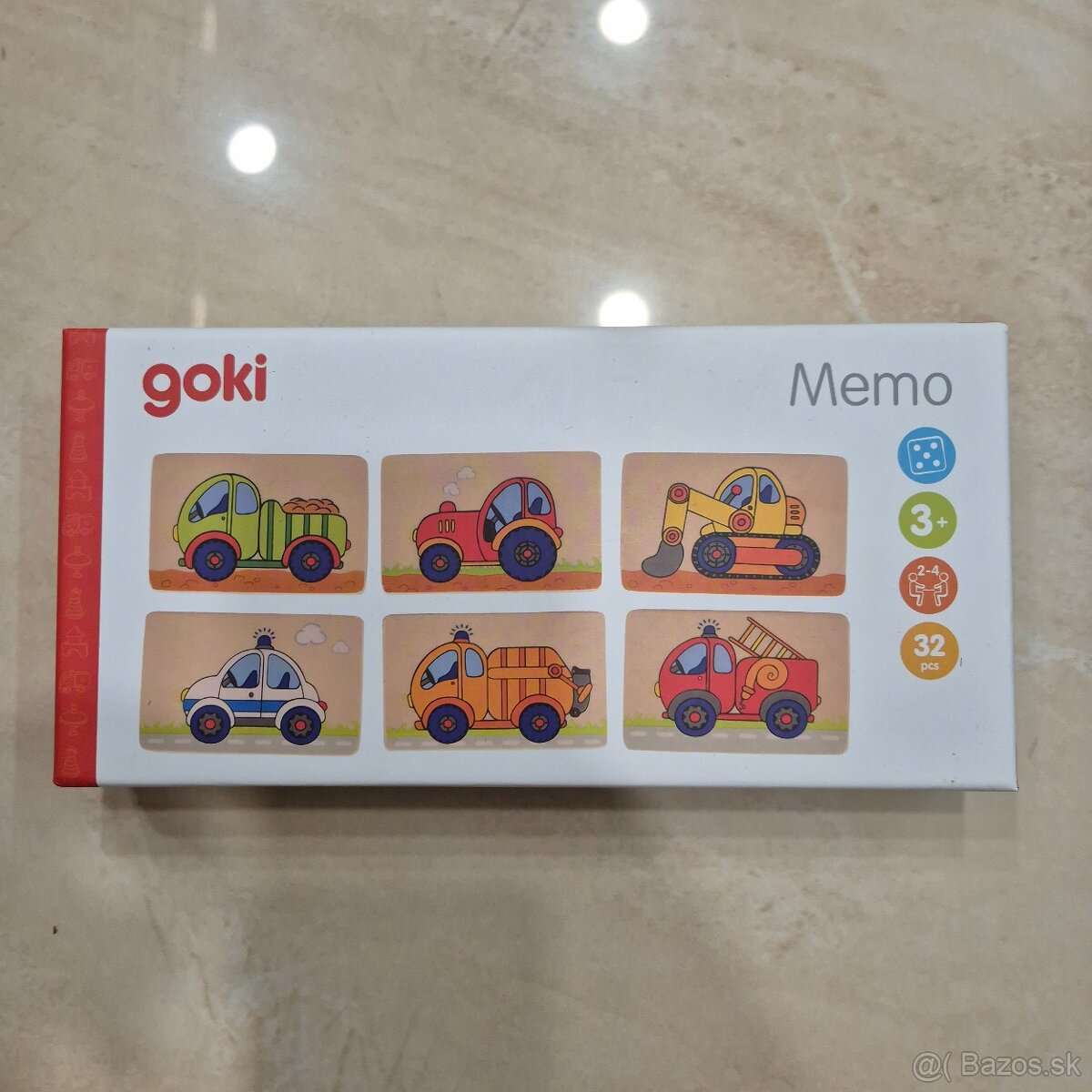 Drevene pexeso Goki Memo
