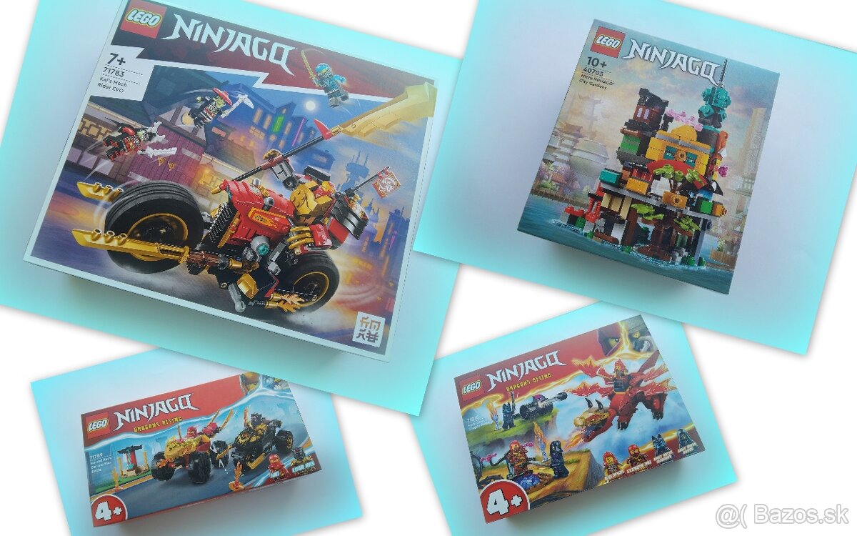 Lego® Originál Ninjago 40705, 71789, 71815, 71783, (nové)