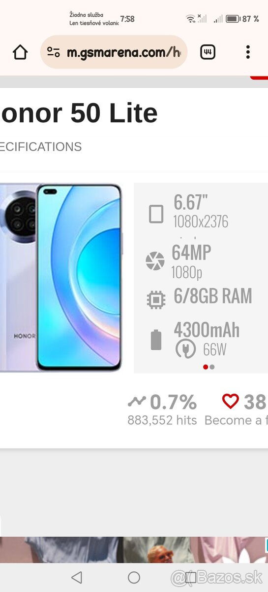 Honor 50 lite