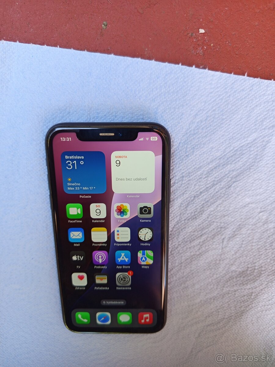 iPhone XR 64 gb Čierny 88%Batéria TOP