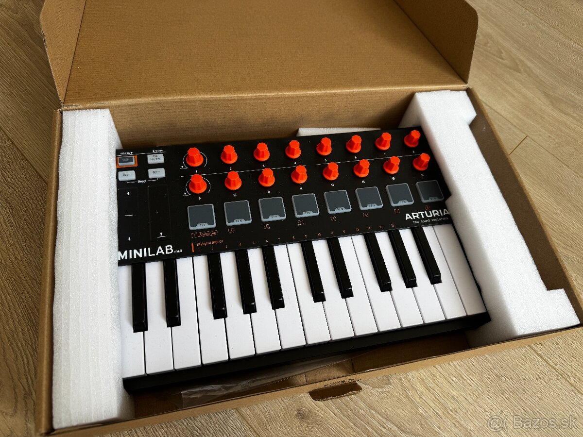 Arturia MiniLab MKII Orange limited edition