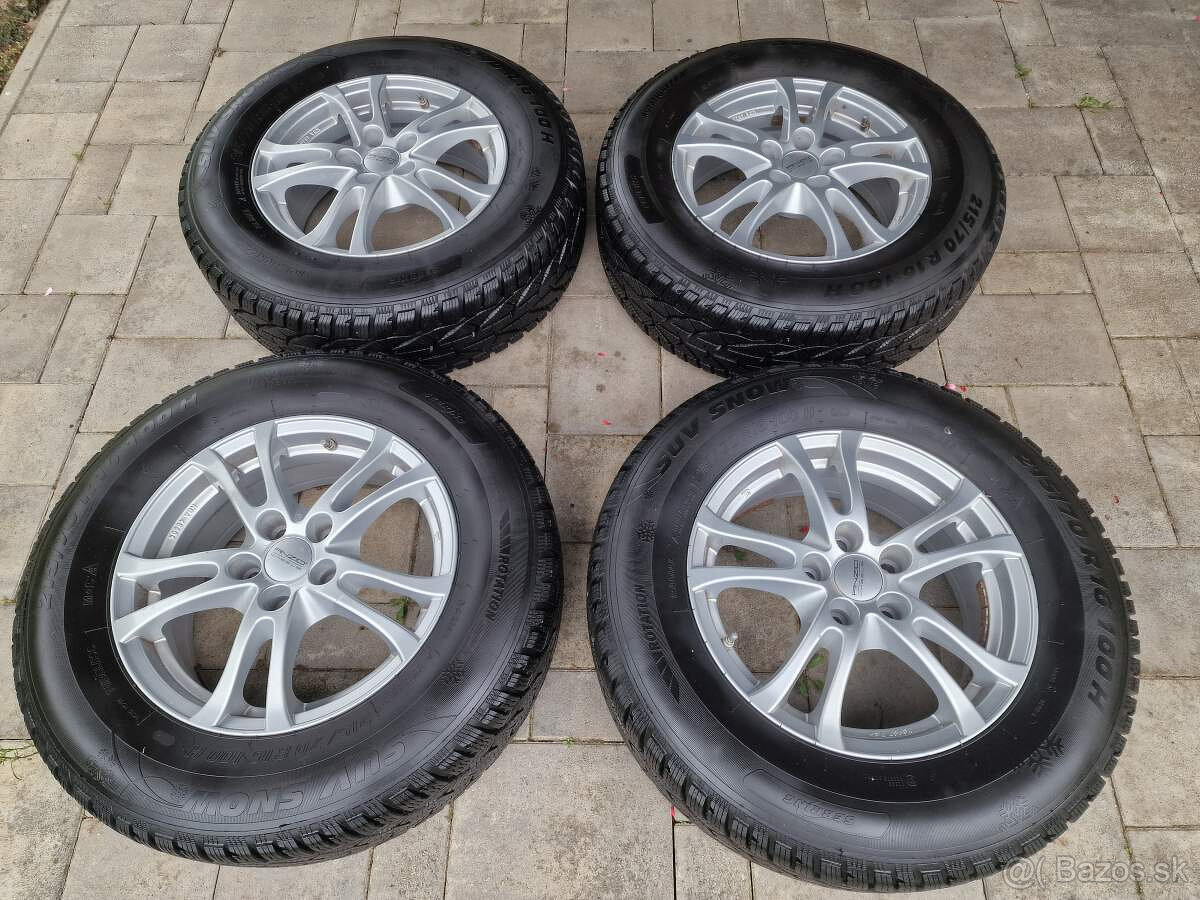Komplet zimná sada 215/70 R16