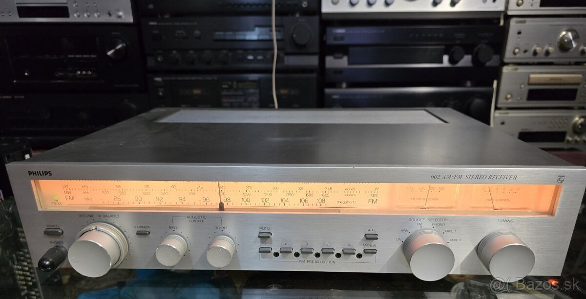 Philips AH602 stereo FM/Am vintage receiver