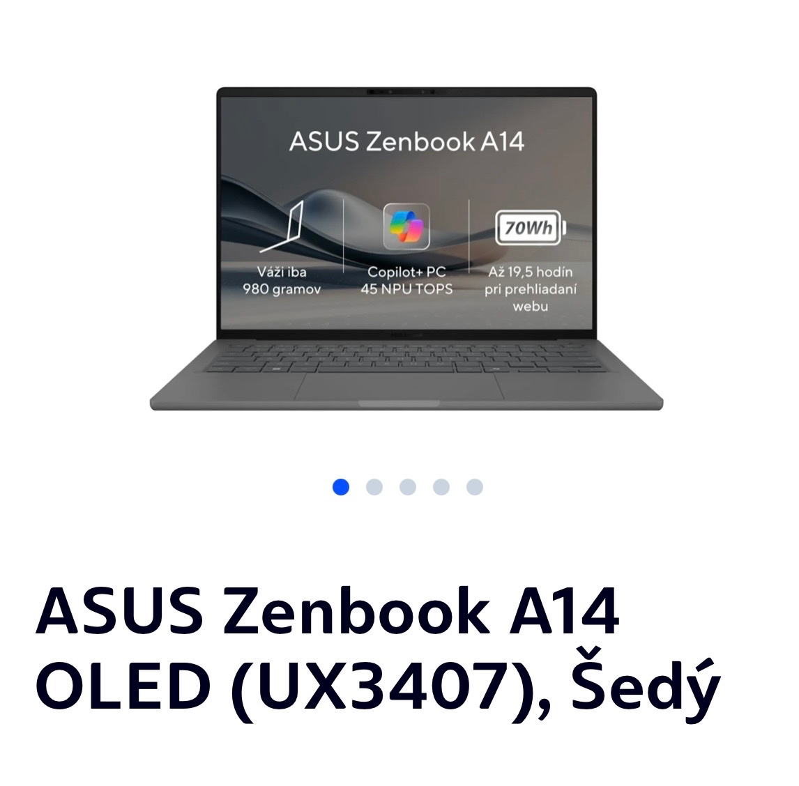 ASUS Zenbook A14 OLED