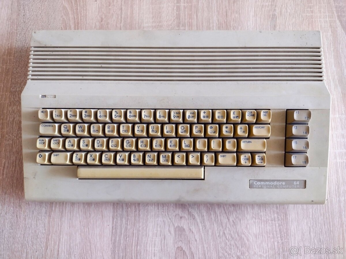 Kúpim počítač COMMODORE C64, Plus4, C128 a príslušenstvo