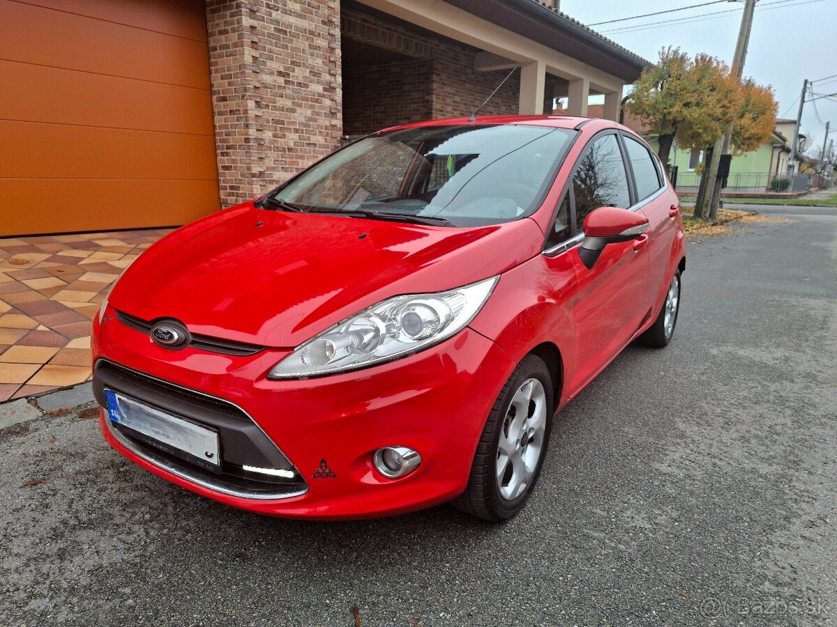 Ford Fiesta 1.25 16V (82ps) 2010 Garážované Nova STK a EK