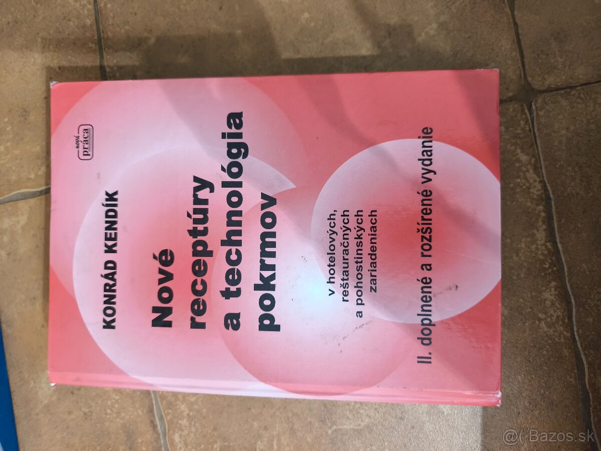 Konrád Kendik Nové receptúry a technológia pokrmov