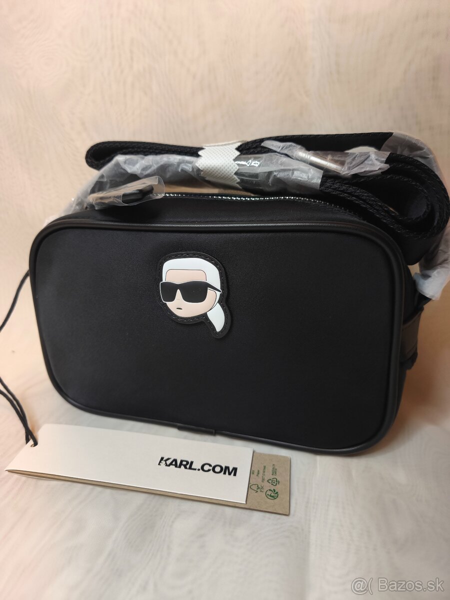 Čierna crossbody kabelka zn. Karl Lagerfeld