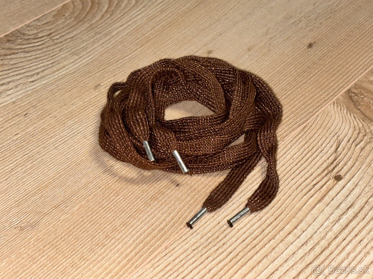 Šnúrky do hnedých kanád ČSĽA vz.60, 120 cm, originál pár