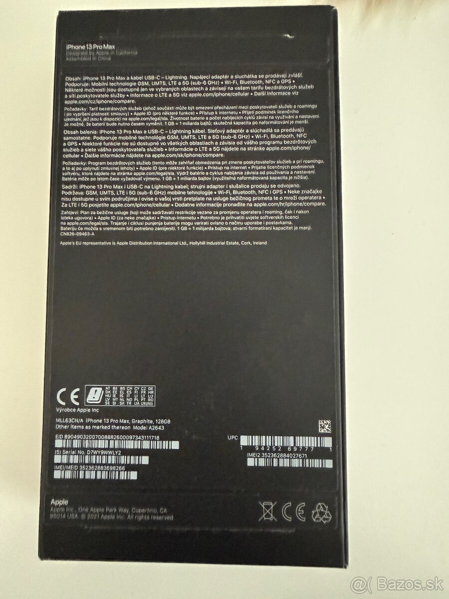 iPhone 13 pro max 128GB