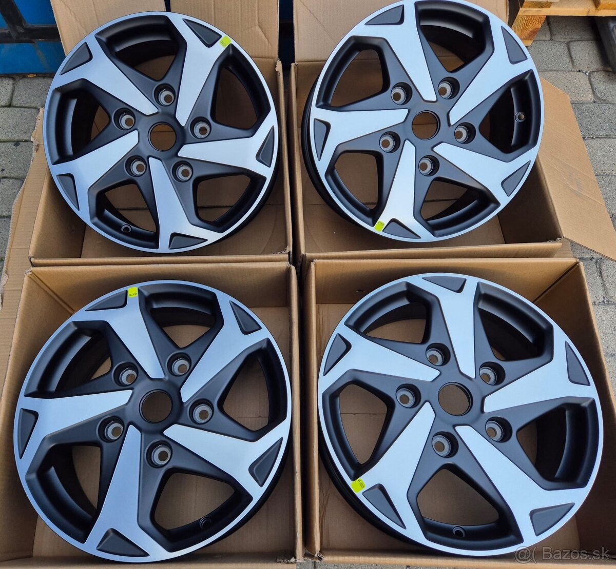Nové 5x160 R17 originál ALU disky FORD Transit Custom