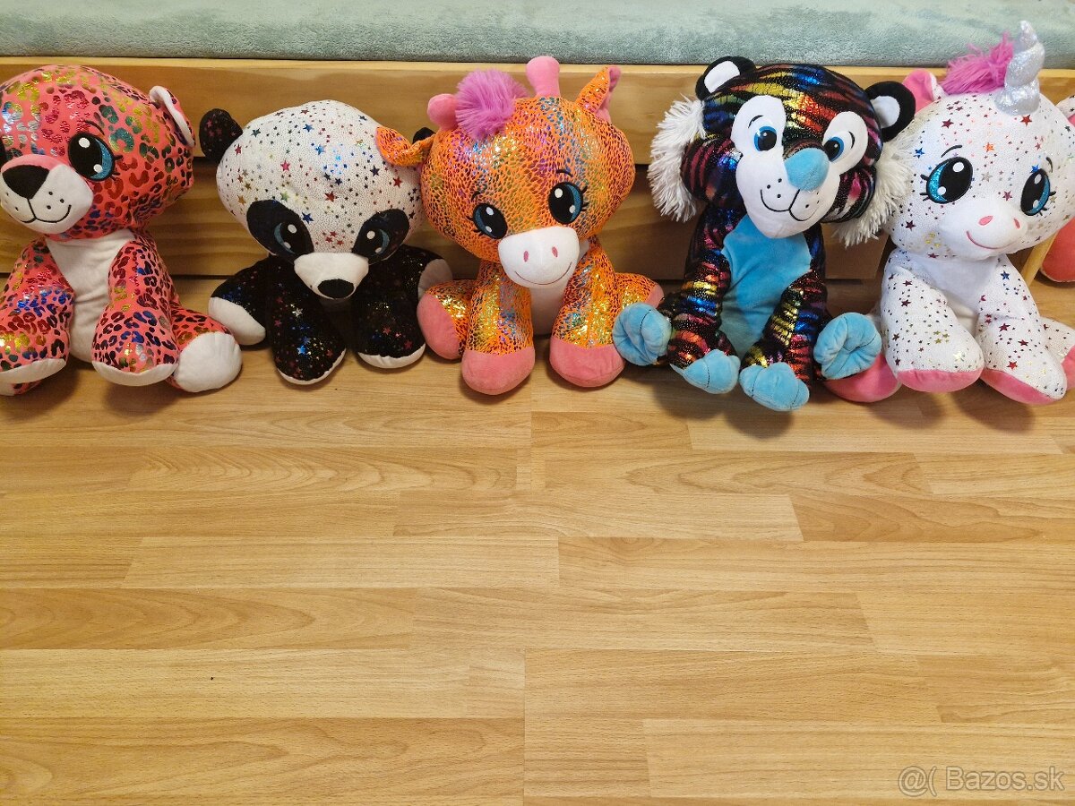 Plysove zvieratka Tulipops