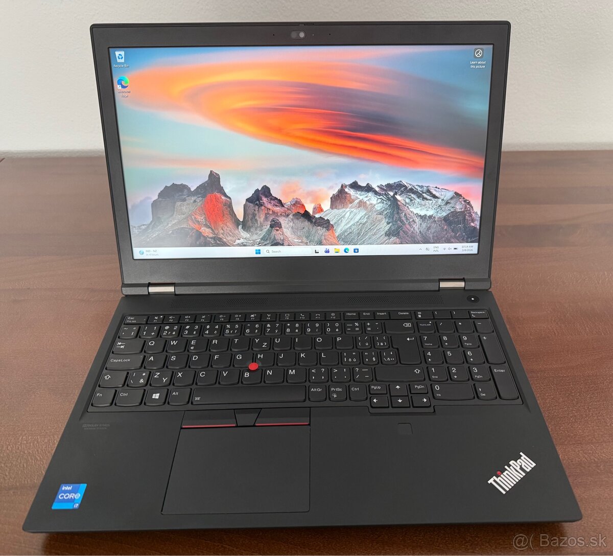 Lenovo ThinkPad T15g gen2, GeForce RTX 3070, 32GB, 1,5TB