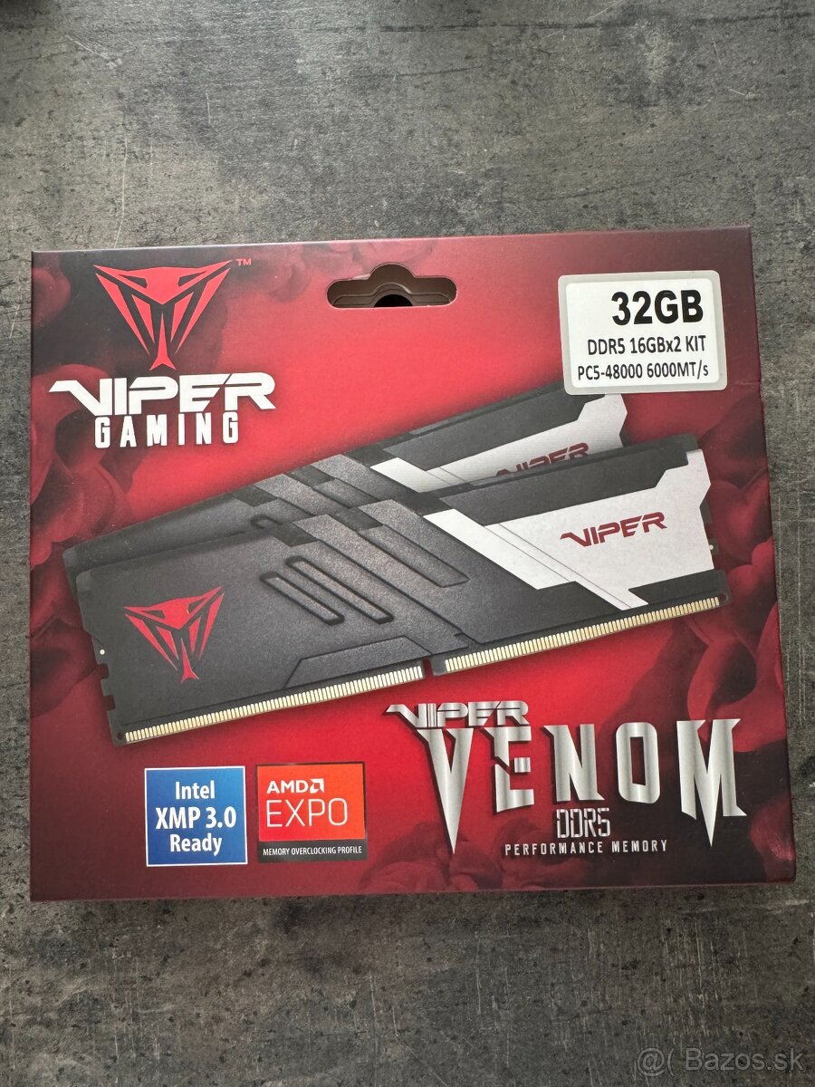 VIPER VENOM RAM DDR5 32GBKIT