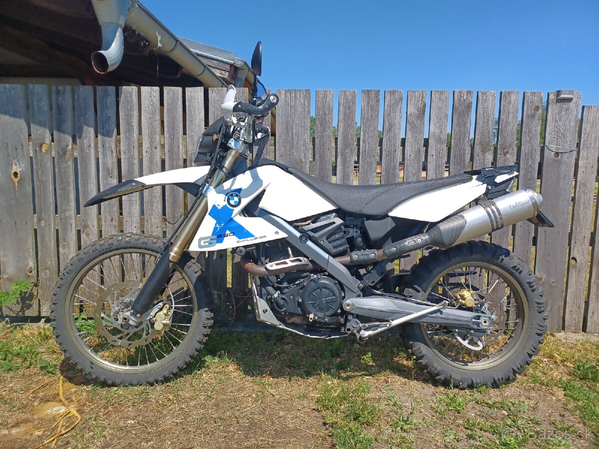 BMW G650X moto challenge