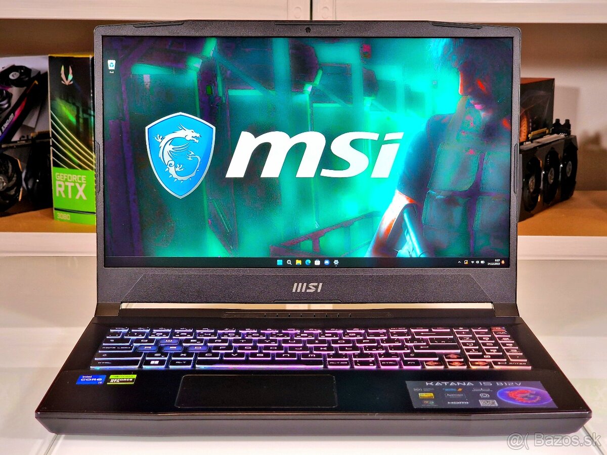 Herný notebook MSI KATANA | ZARUKA 24M | RTX 4070 | I7-13GN