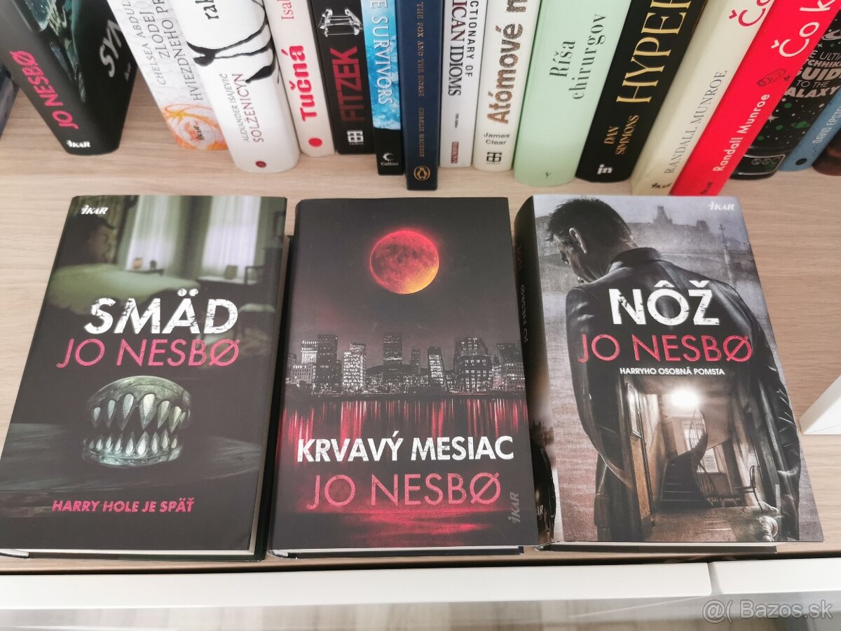 Krvavý mesiac Nôž Smäd Jo Nesbo IKAR