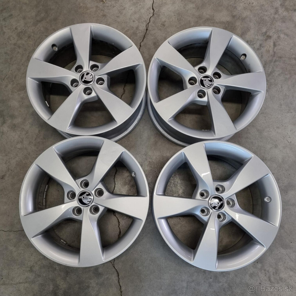 Škoda hliníkové disky 5x100 R16 7J ET46