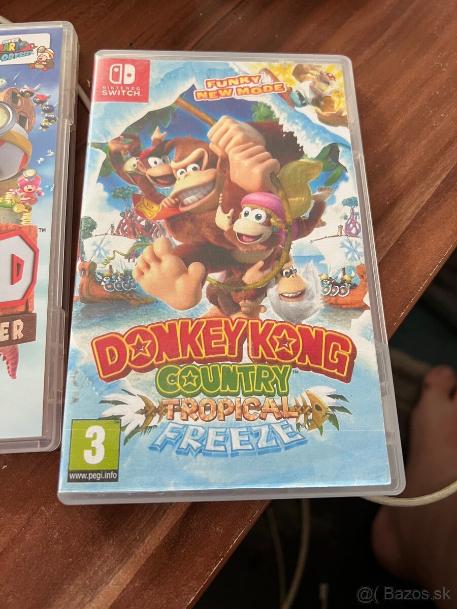 Predám hru DonkeyKong country tropical freeze