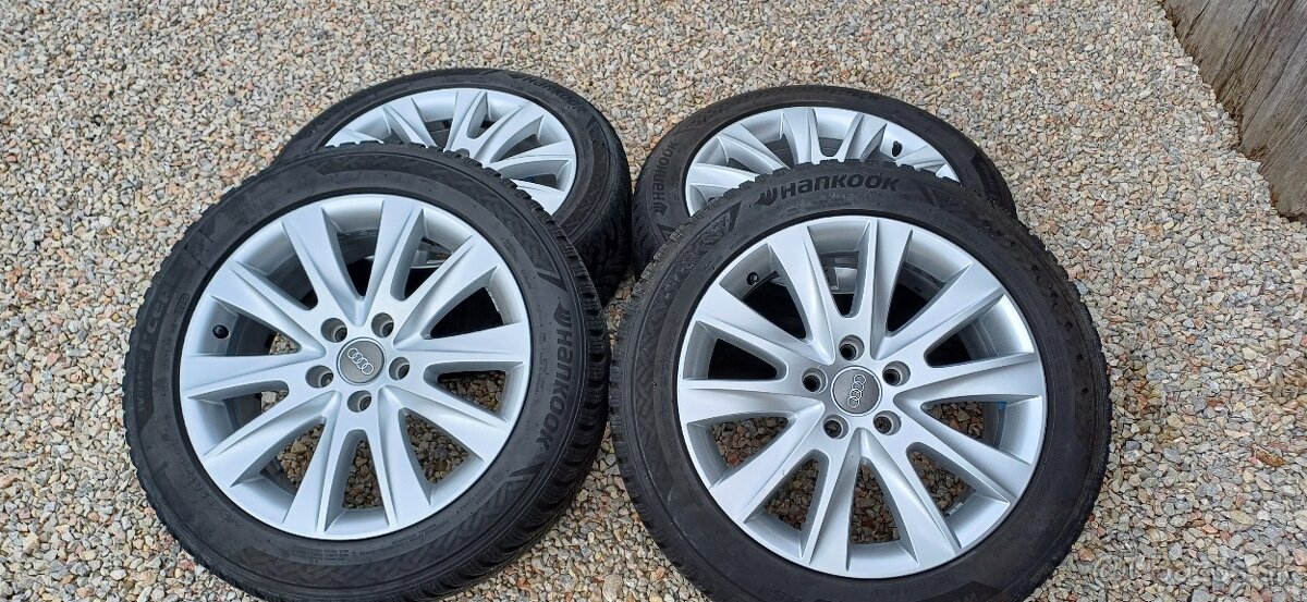 Elektrony 5x112 r17 + zimné pneu 215/55