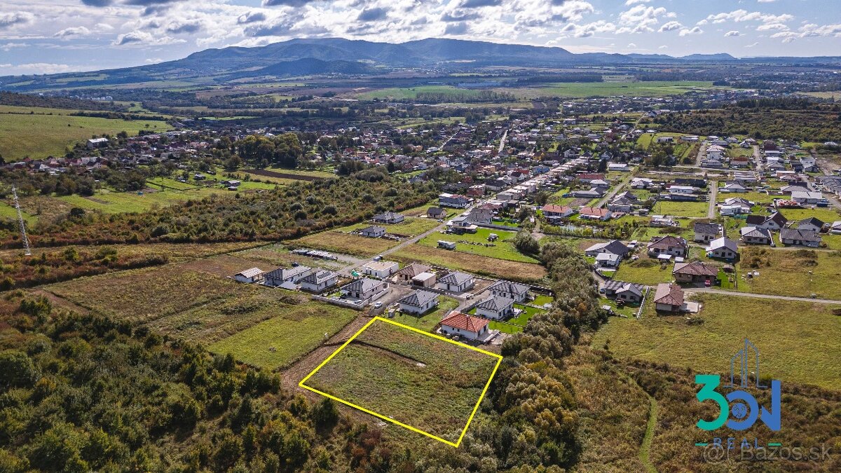 Pozemok na výstavbu rodinného domu - Fintice, Prešov