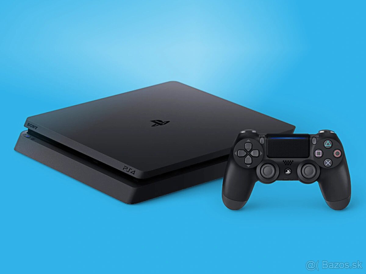 Playstation 4 slim 500 GB + 1 x ovládač