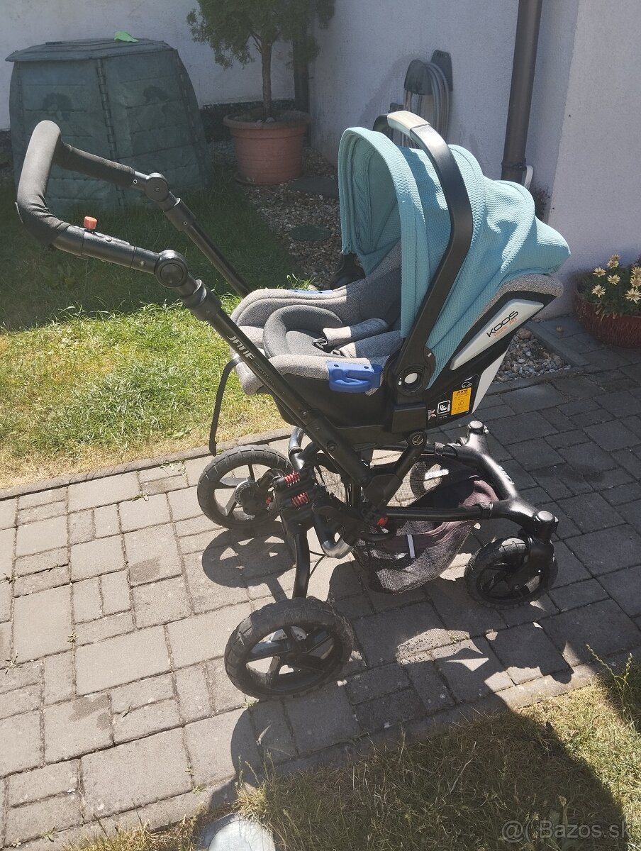 Kočík JANÉ Crosswalk R + Micro + Koos i-size R1