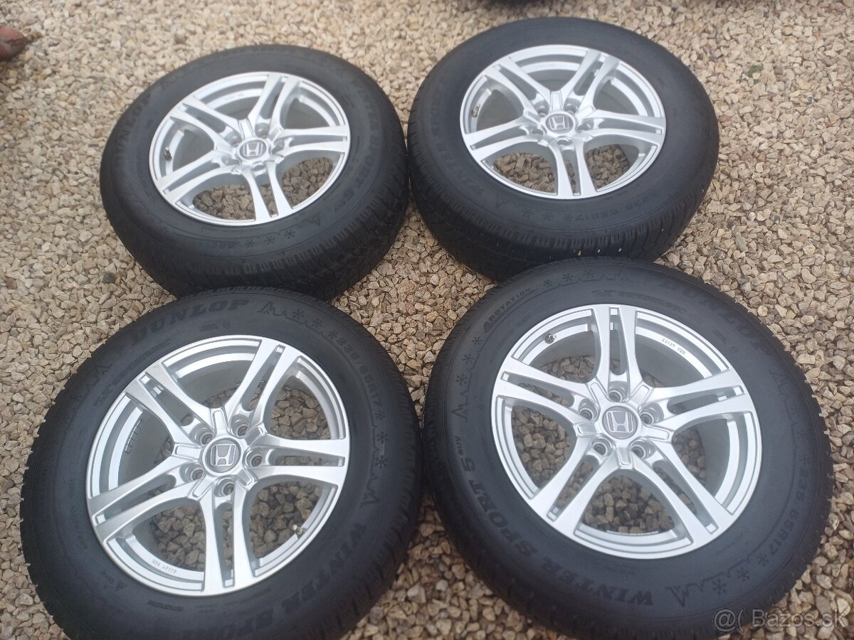 hlinikové disky Honda-CRV--7,5Jx17-ET-45---5x114,3