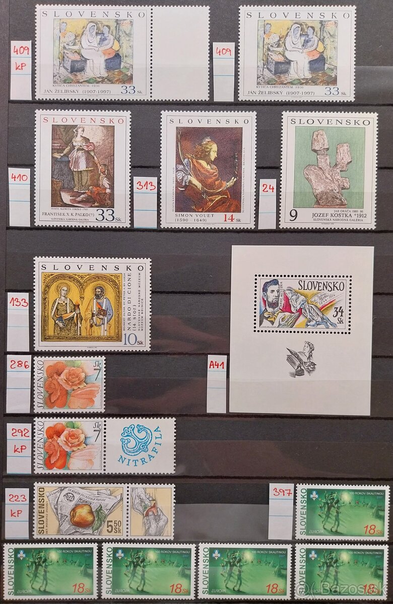 Známky SLOVENSKO