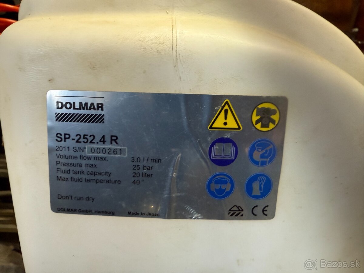 Benzínový postrekovač Dolmar SP-252.4 R