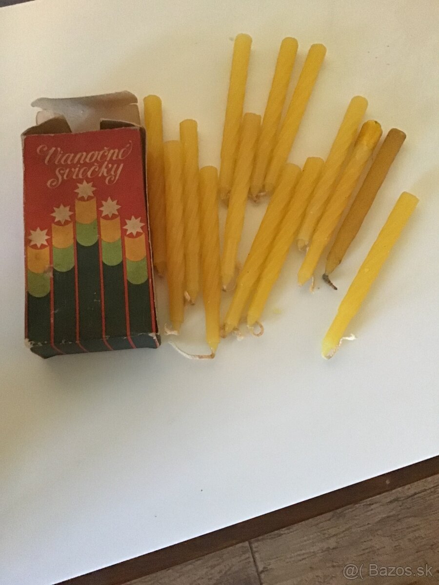 VIANOčNé RETRO SVIEčKY