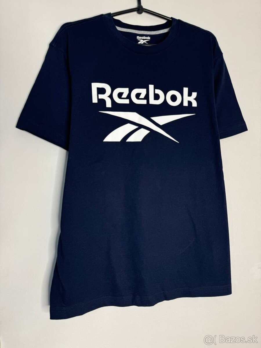 tričko Reebok VECTOR NAVY L