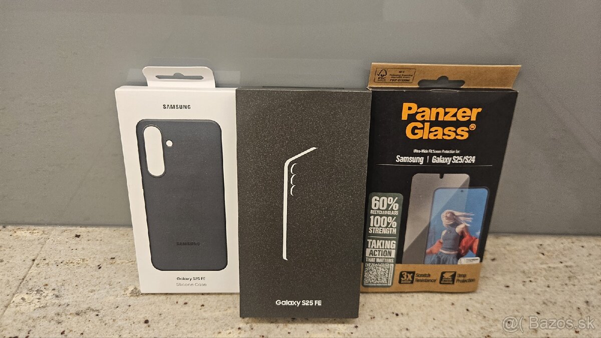 Samsung galaxy s25 FE 8gb/128gb Jet Black+príslušenstvo