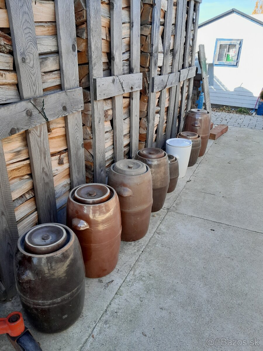 Predám súdky na kapustu