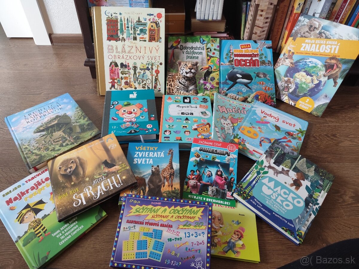 Knihy pre deti, vhodne aj ako darček