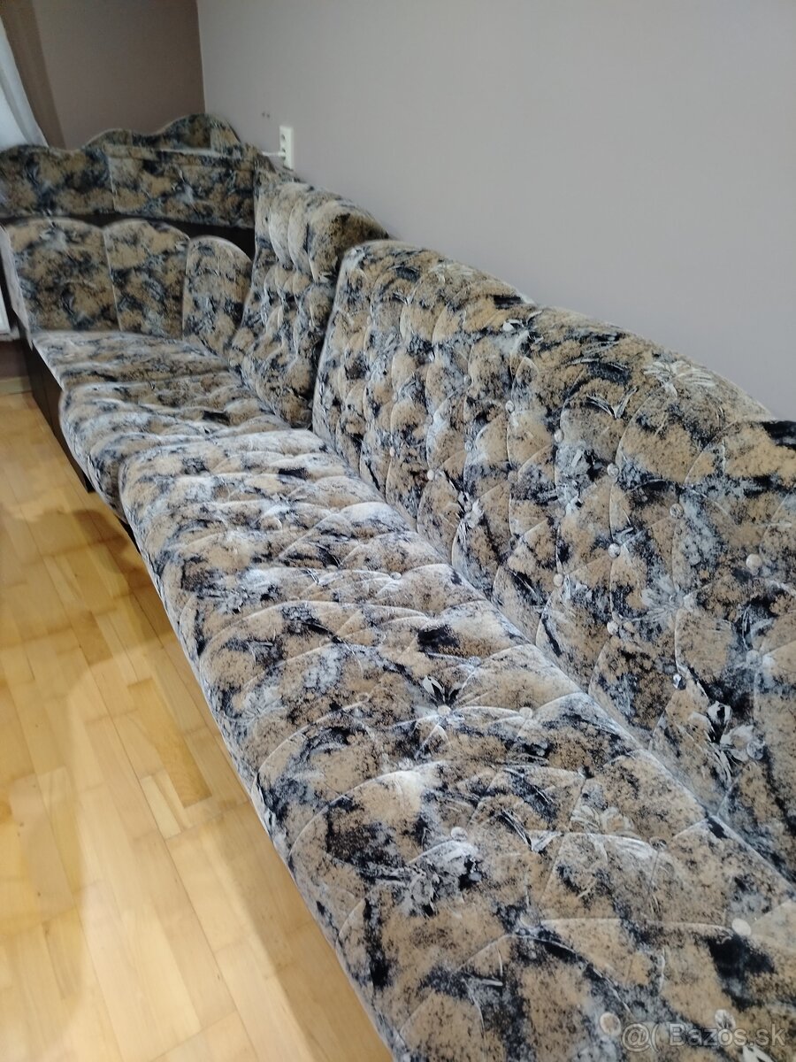 Retro sedacia súprava