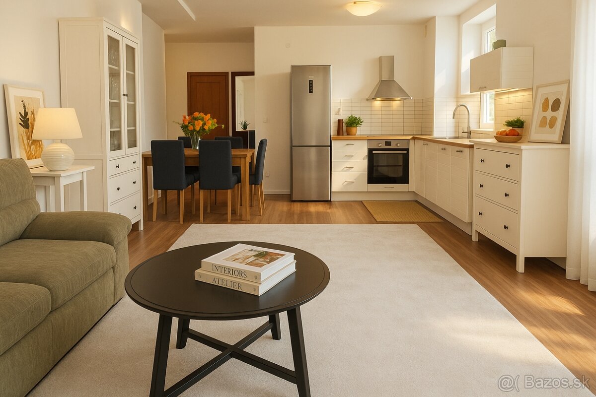 Máte všade blízko 2-izbový byt, XXL balkón, parking, i