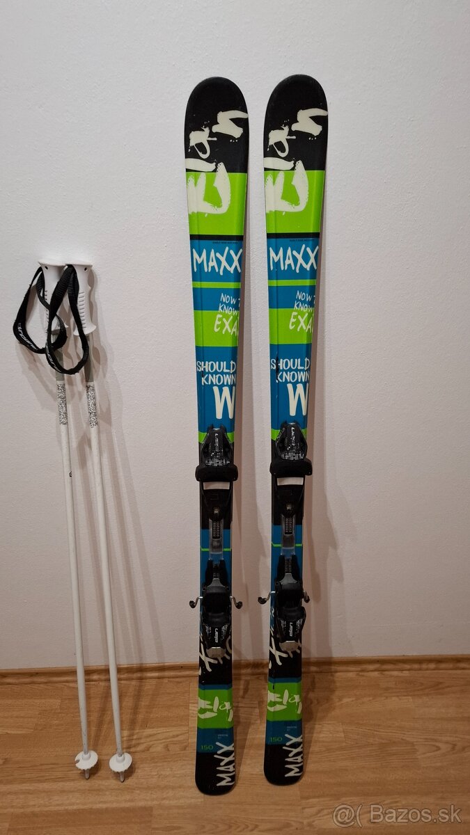 Predám dievčenské lyže ELAN Maxx/150cm/