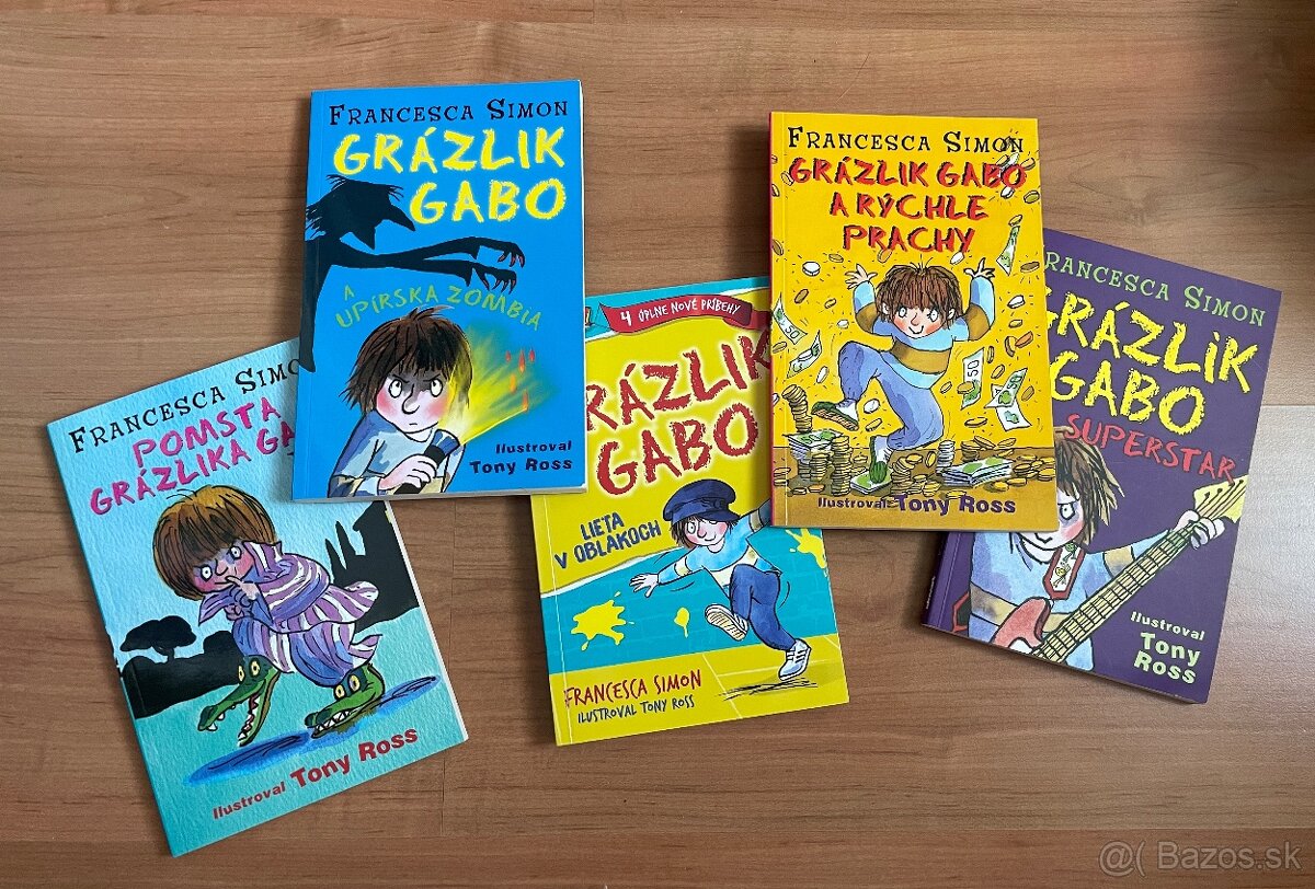 5ks kníh Grázlik Gabo