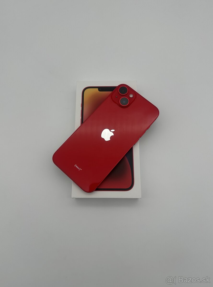 iPhone 14 Plus 128GB Product Red + ZÁRUKA