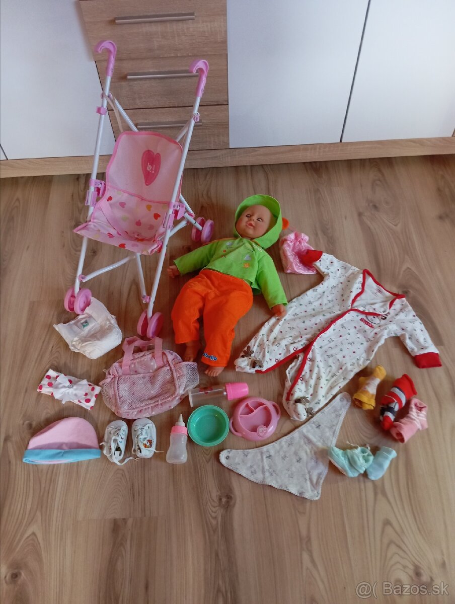 Kočiar, bábika, doplnky